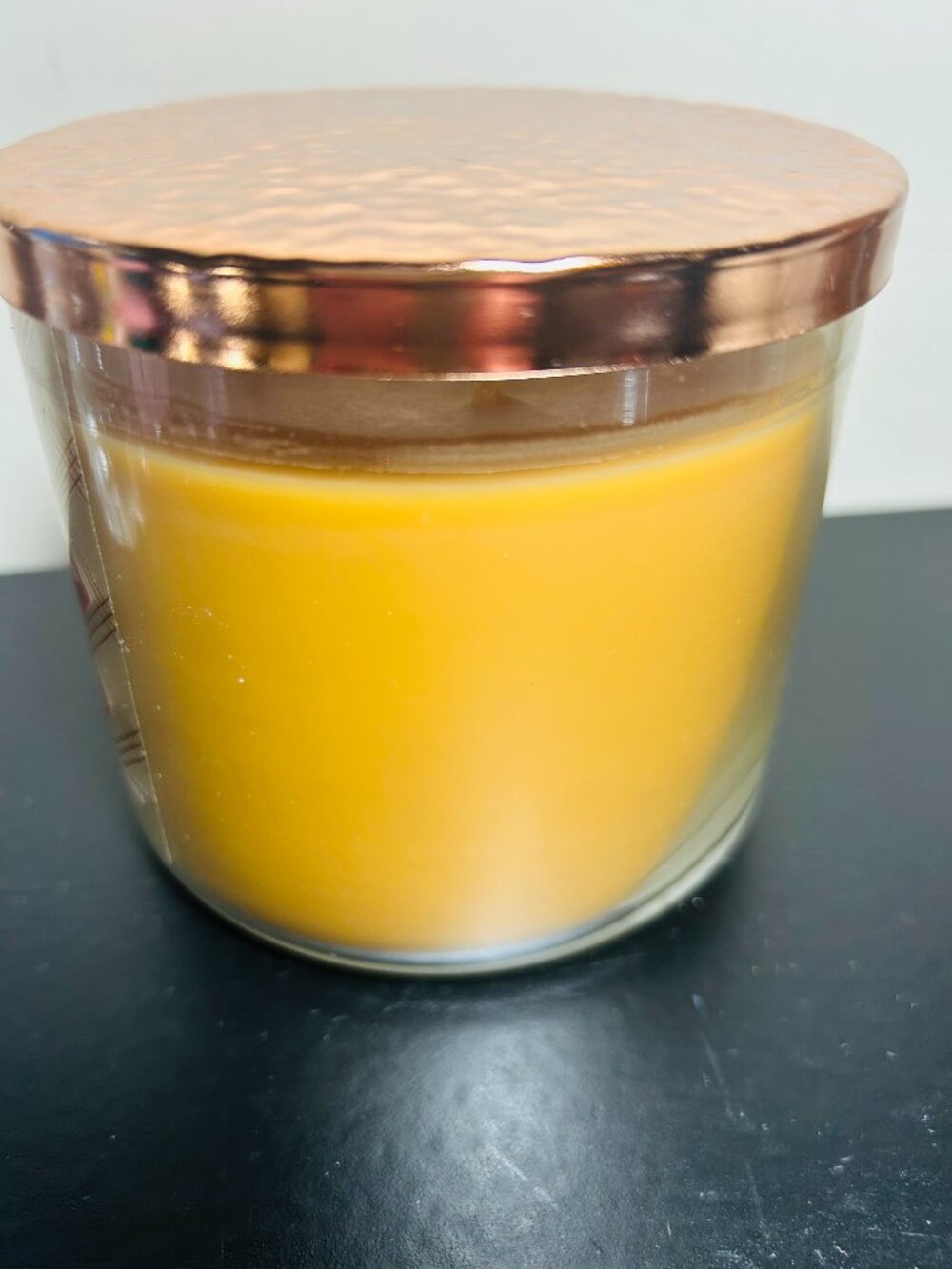 Bath & Body Works Pumpkin Peanut Brittle 3-Wick Candle NEW - Picture 5 of 8